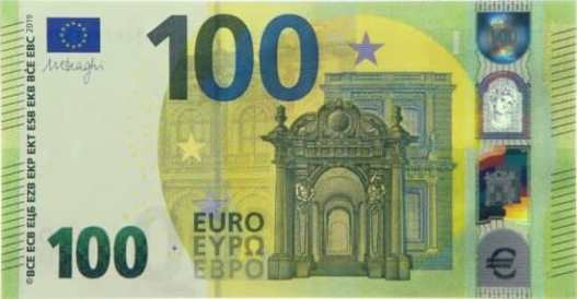100 Euro Bills
