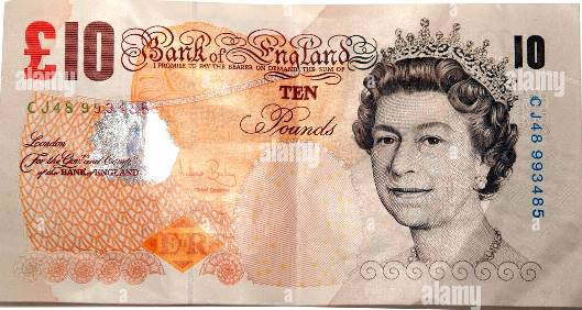 10 GBP Bills