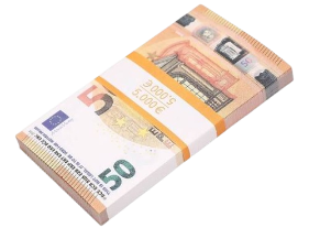 Fake euro note